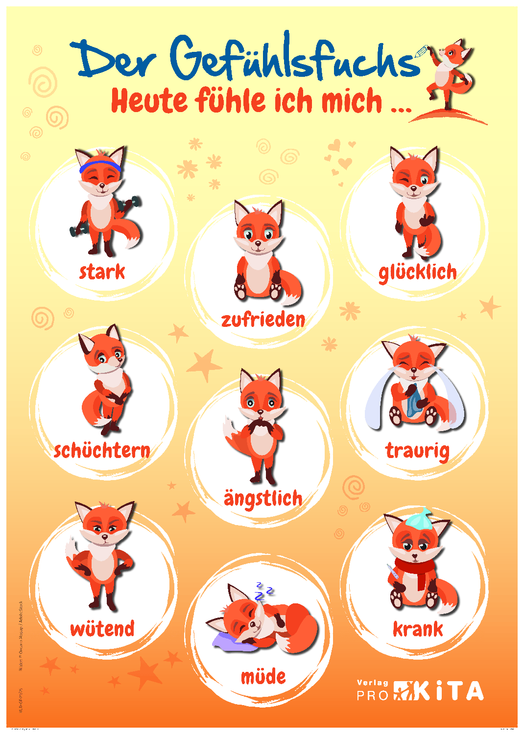 Poster "Der Gefühlsfuchs"