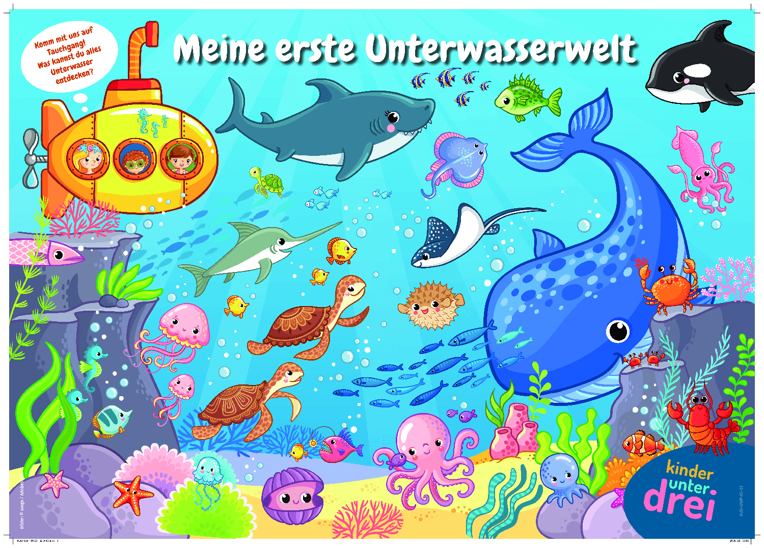 Poster „Meine erste Unterwasserwelt