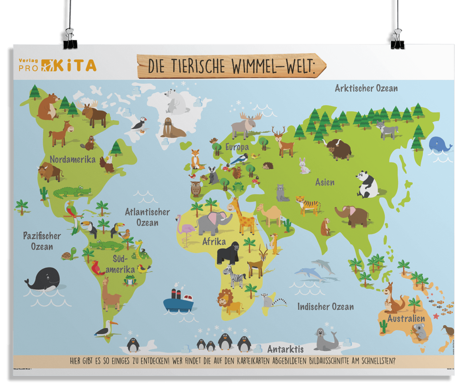 Poster: Die tierische Wimmel-Welt