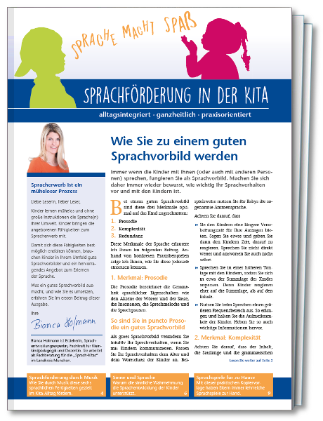 Sprachförderung in der Kita