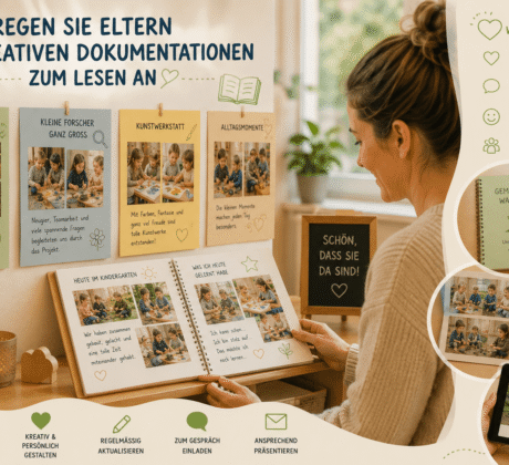 Eltern dokumentieren mit Herz und Kreativität