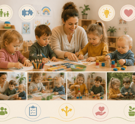 Fröhliches Lernen im Kindergarten